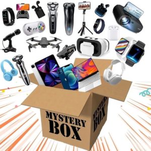 Amazon Top Seller Mystery Boxes Earphone Drone For iphone Mobile phone The tablet The camera Electronics Sale of Mysterious Box