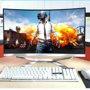Cheap All In One PC Curved Screen 27 inch monoblock Office All In One Desktop Computer Core i3 i5 i7 CPU Curved Screen computer