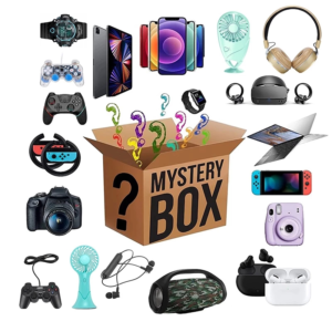 Hot Selling Mystery Boxes Earphone Headphones Drone Cameras For Phone Headphones Mystery Box 3C Electronics of Mysterious Boxes